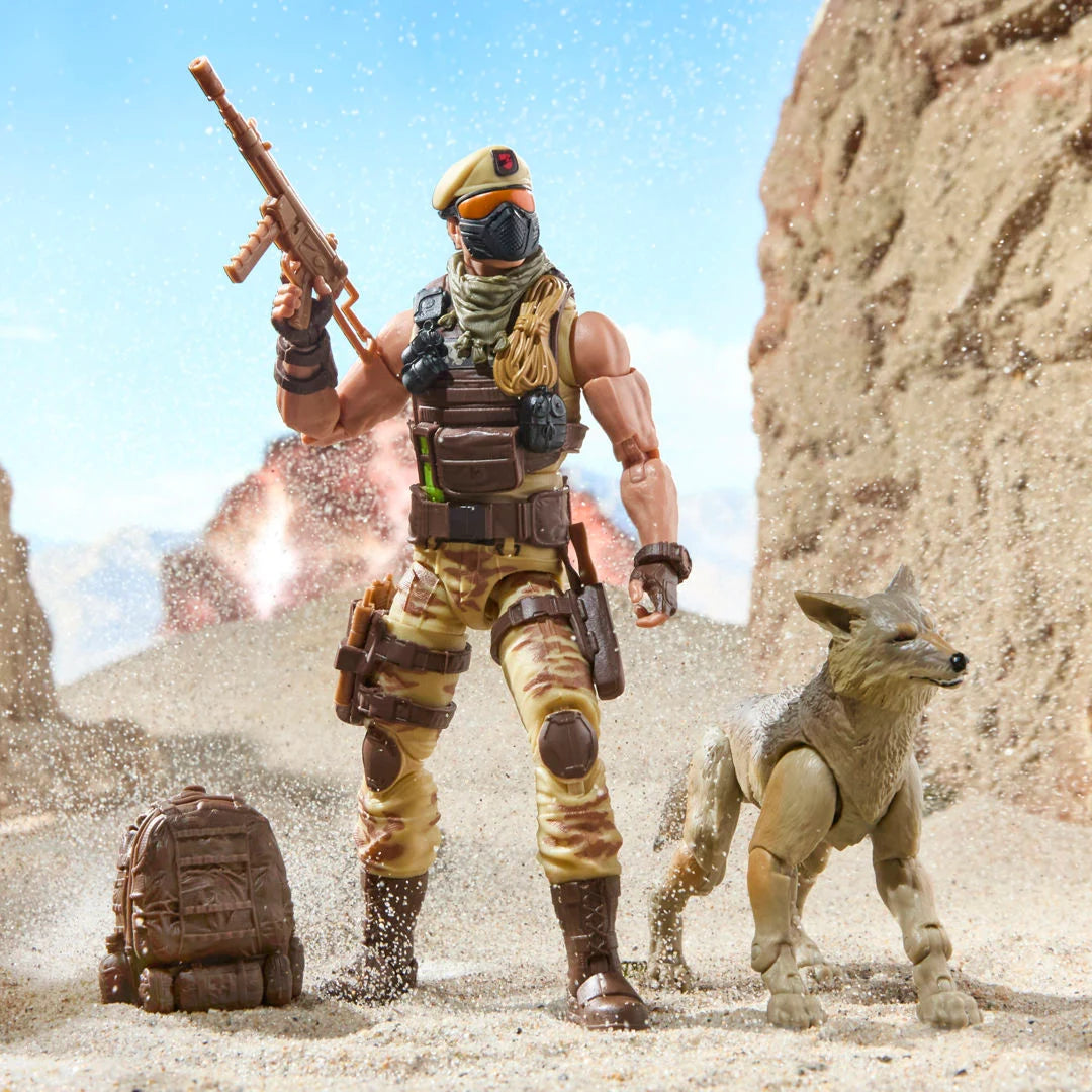 DUSTY Y COYOTE SANDSTORM G I.JOE CLASSIFIED SERIES HASBRO
