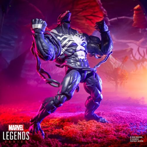 VENOM Y JEFF THE LAND SHARK MARVEL LEGENDS RIVALS HASBRO