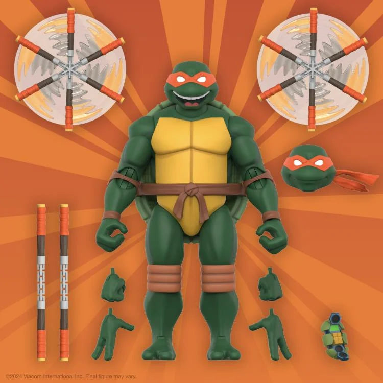 MICHELANGELO TMNT 2003 ANIMATED SERIES SUPER7