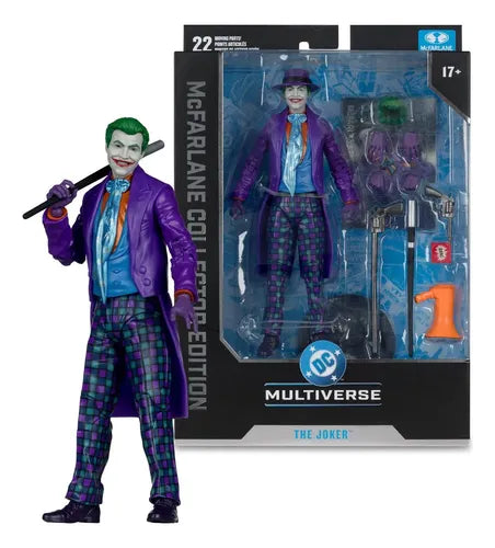 THE JOKER BATMAN 1989 DC MULTIVERSE COLLECTOR EDITION MCFARLANE