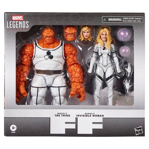 THE THING AND INVISIBLE WOMAN FUTURE FOUNDATION 2PACK MARVEL LEGENDS HASBRO