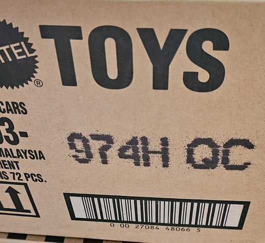 HOT WHEELS SERIE H CAJA SELLADA MATTEL 72 PIEZAS AÑO 2025