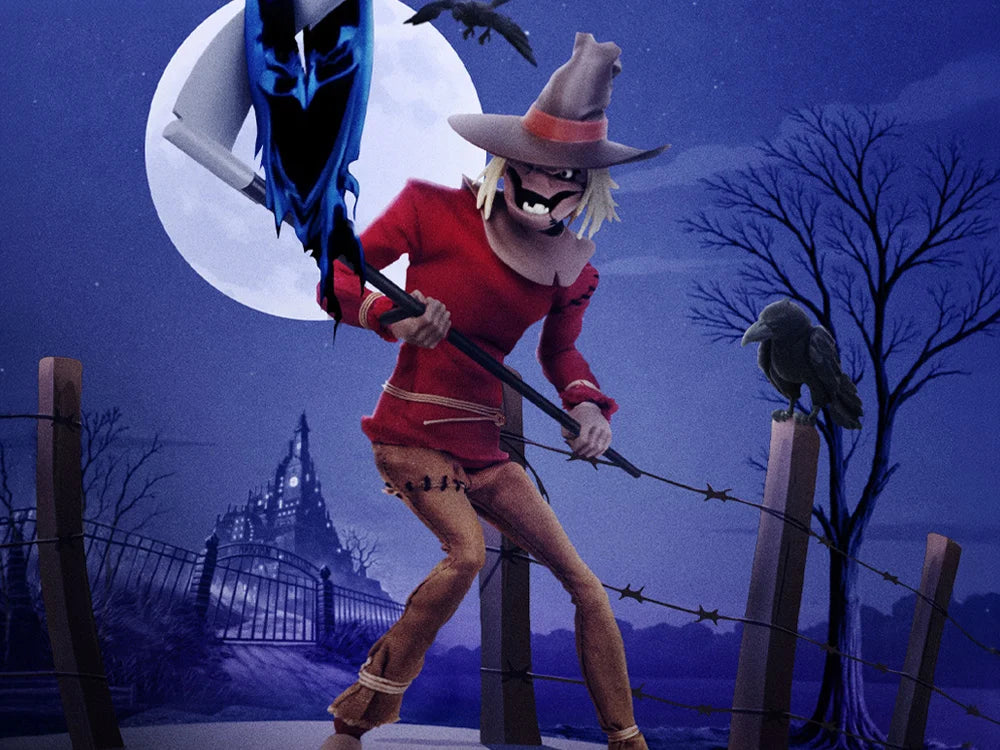 SCARECROW BATMAN THE ANIMATED SERIES MEZCO ONE:12