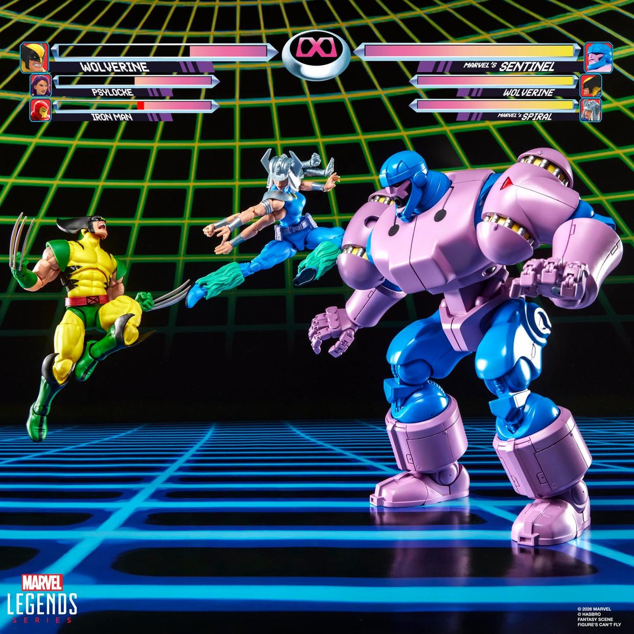 SENTINEL MARVEL VS CAPCOM GAMERVERSE MARVEL LEGENDS HASBRO