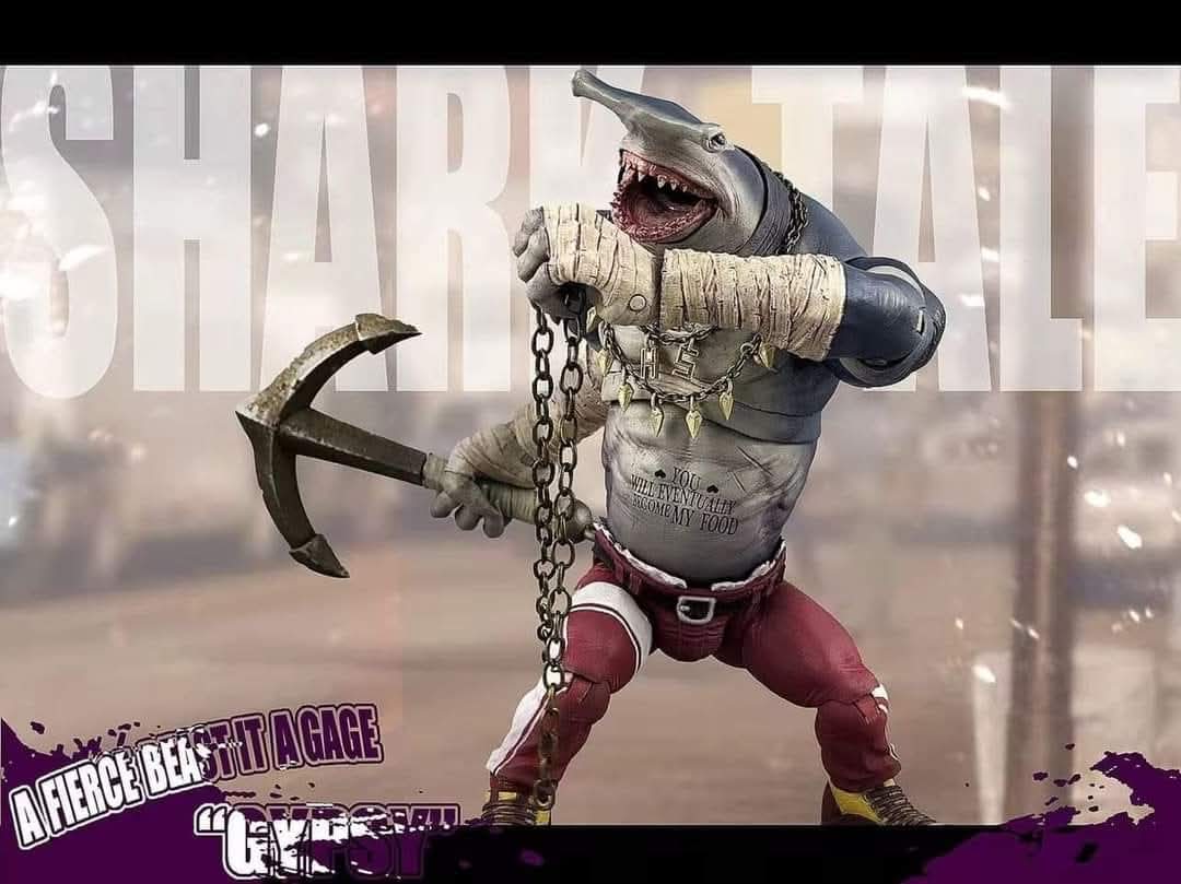 SHARK TALES SET ARTHUR, BILLY Y GYPSY CON BONUS FURY TOYS