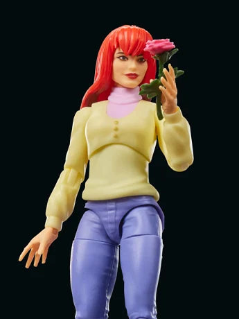 MARY JEAN WATSON SPIDERMAN THE ANIMATED SERIES RETROCARD MARVEL LEGENDS HASBRO
