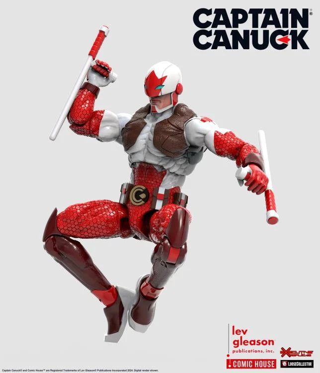 CAPTAIN CANUCK ICONIC HEROES SERIES LOOSECOLLECTOR 1/12