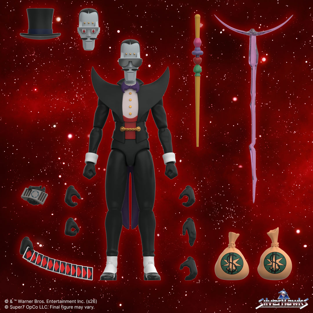 POKER FACE SILVERHAWKS ULTIMATES SUPER7