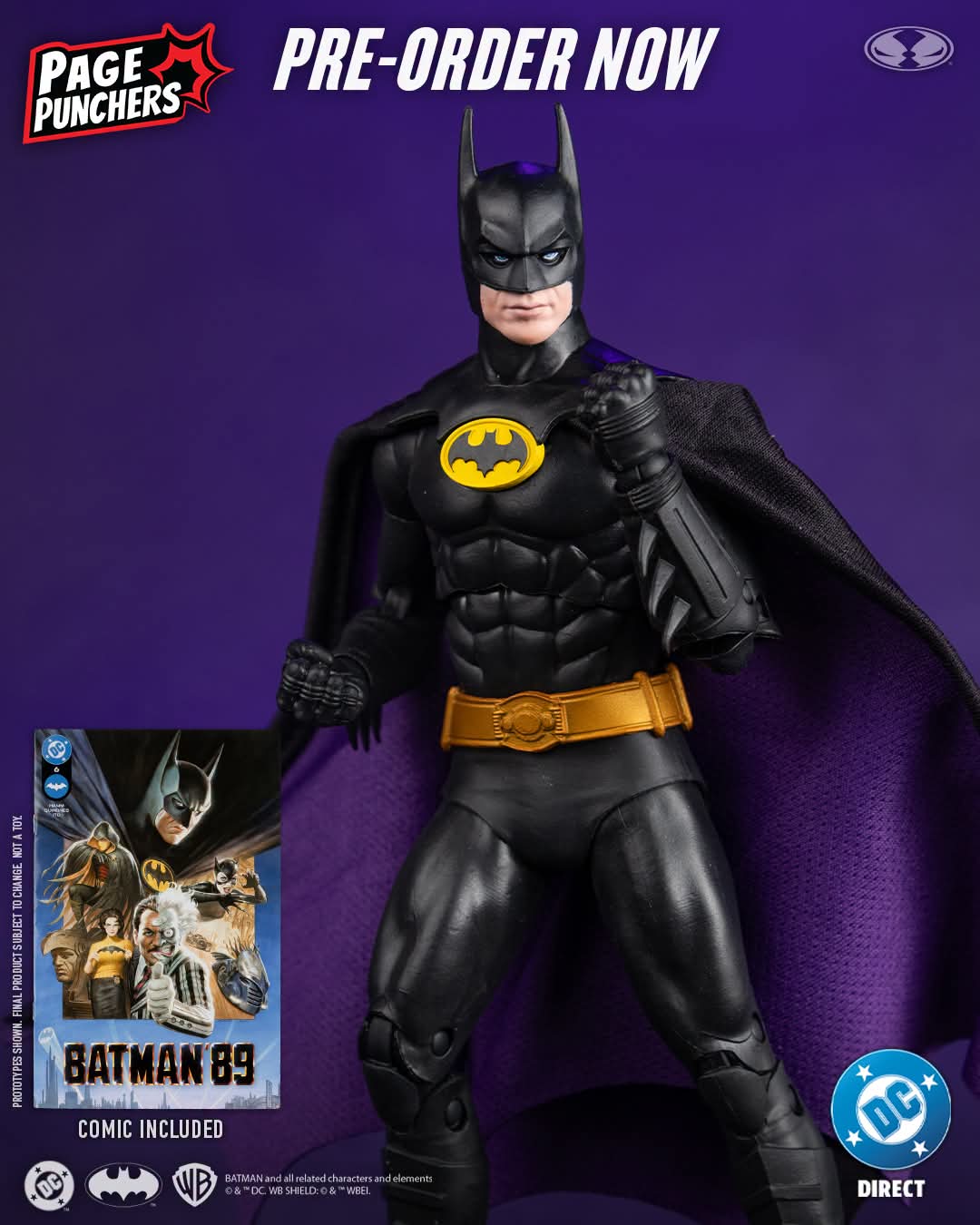 BATMAN 89 PAGE PUNCHERS DC MULTIVERSE MCFARLANE