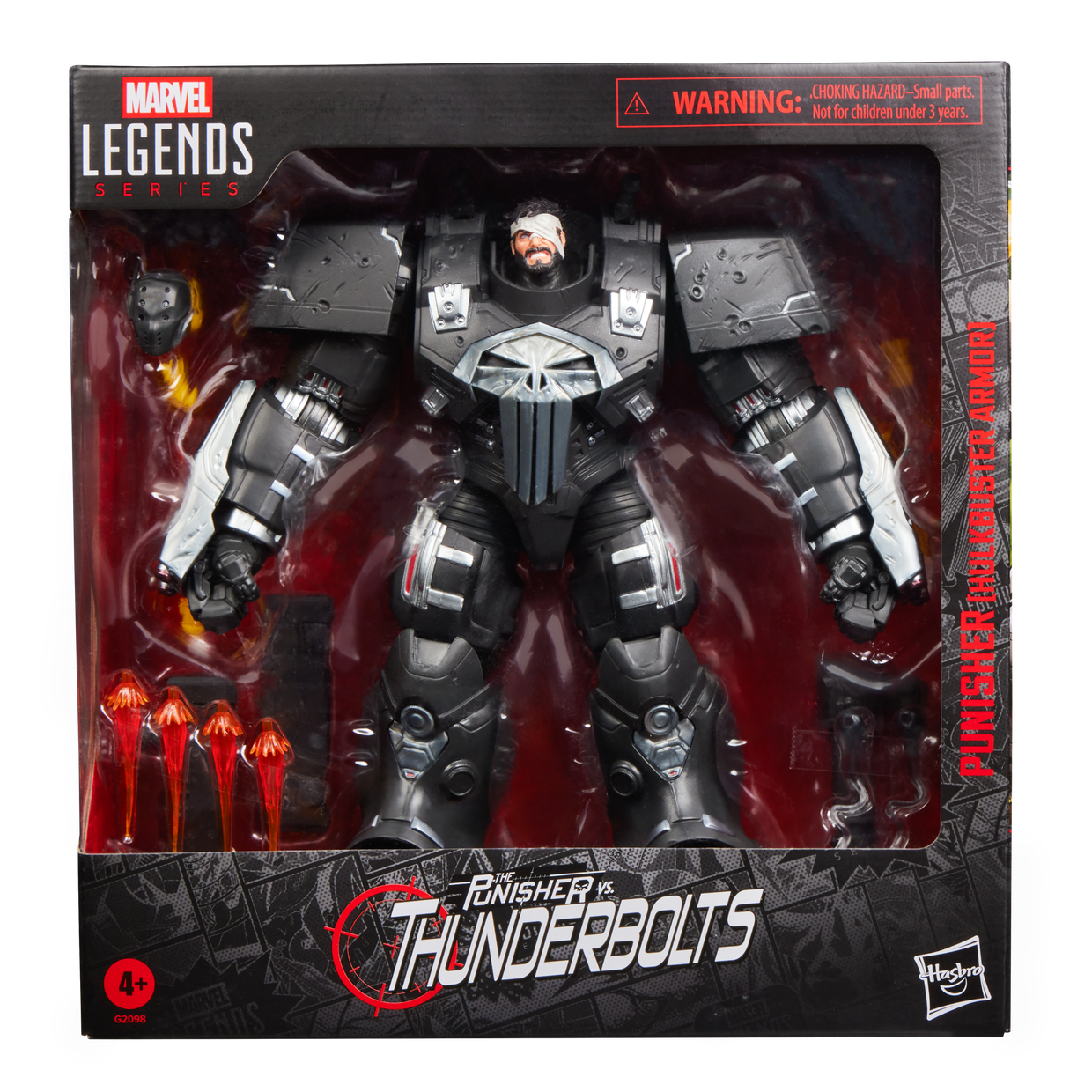 PUNISHER HULK BUSTER ARMOR MARVEL LEGENDS HASBROPULSE EXCLUSIVE