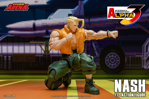 CHARLIE NASH STREET FIGHTER ALPHA STORM ARENA