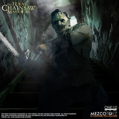 LEATHERFACE THE TEXAS CHAINSAW MASSACRE (2003) MEZCO ONE:12