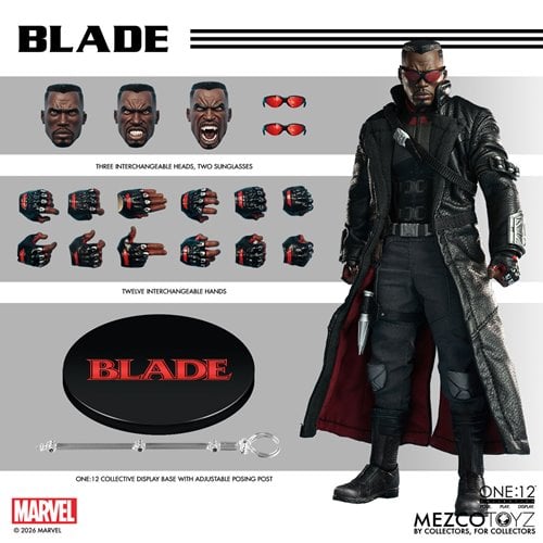 BLADE MIDNIGHT SONS MEZCO ONE:12