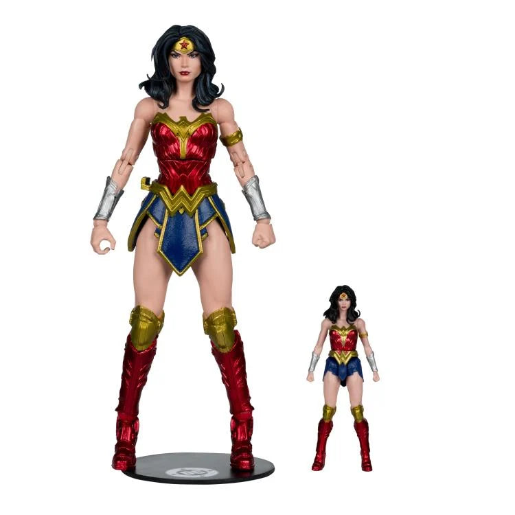 WONDER WOMAN VS GODZILLA ATOMIC BLAST 2PACK DC MULTIVERSE MCFARLANE