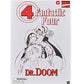 DR DOOM FANTASTIC FOUR MARVEL LEGENDS RETRO CARD HASBRO