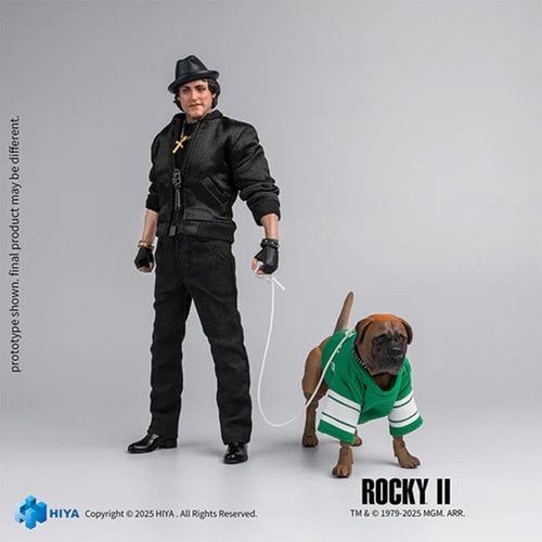 ROCKY ll ROCKY BALBOA EXQUISITE SUPER SERIES HIYA TOYS 1:12
