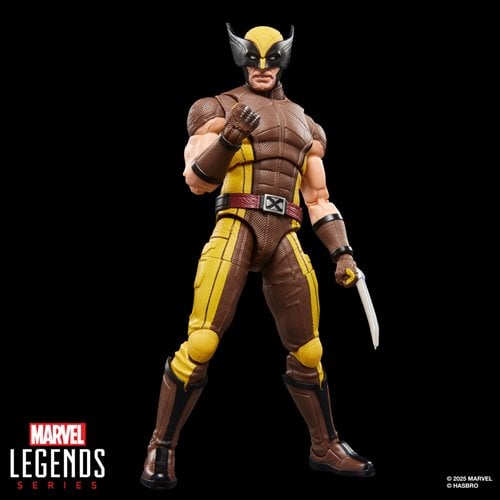 WOLVERINE BROWN SUIT (DEADPOOL Y WOLVERINE) MARVEL LEGENDS MCU HASBRO