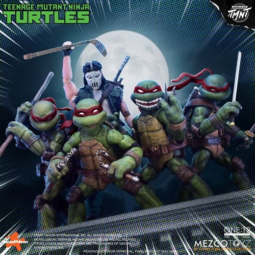 TEENAGE MUTANT NINJA TURTLES DELUXE ONE:12 MEZCO