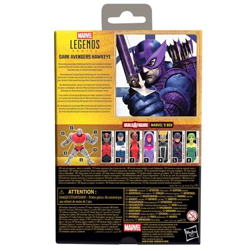 HAWKEYE DARK AVENGER MARVEL LEGENDS HASBRO
