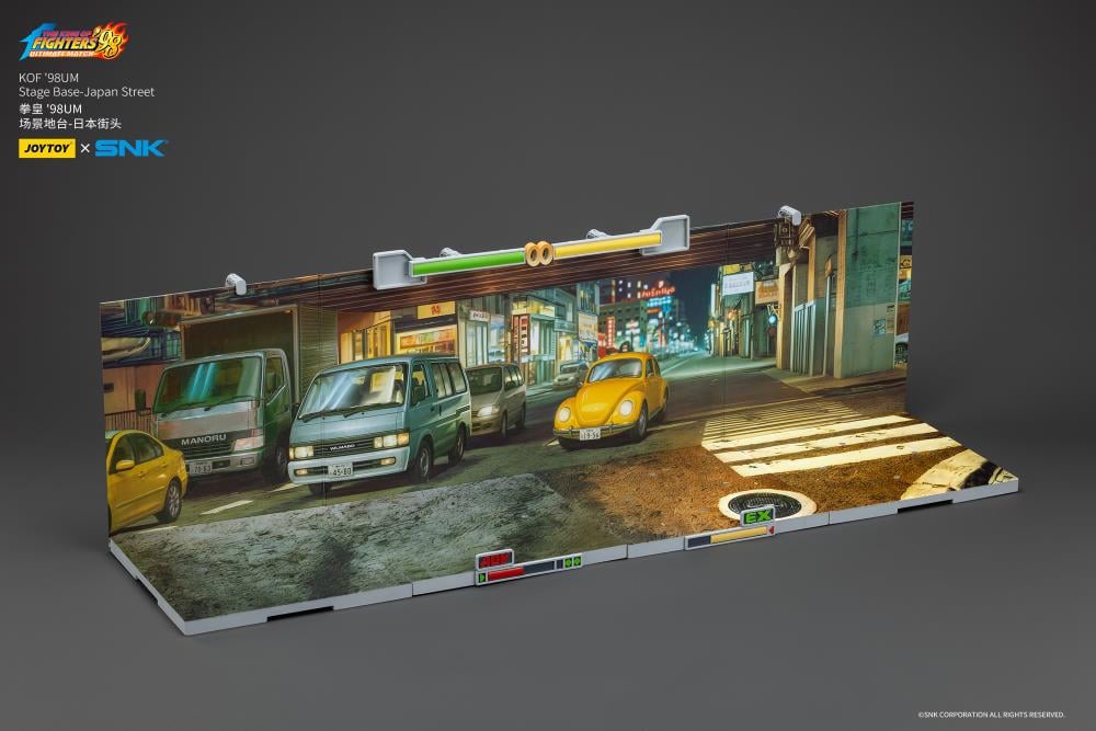 JAPAN STAGE THE KING OF FIGHTERS 98 JOYTOY ESCALA 1/18