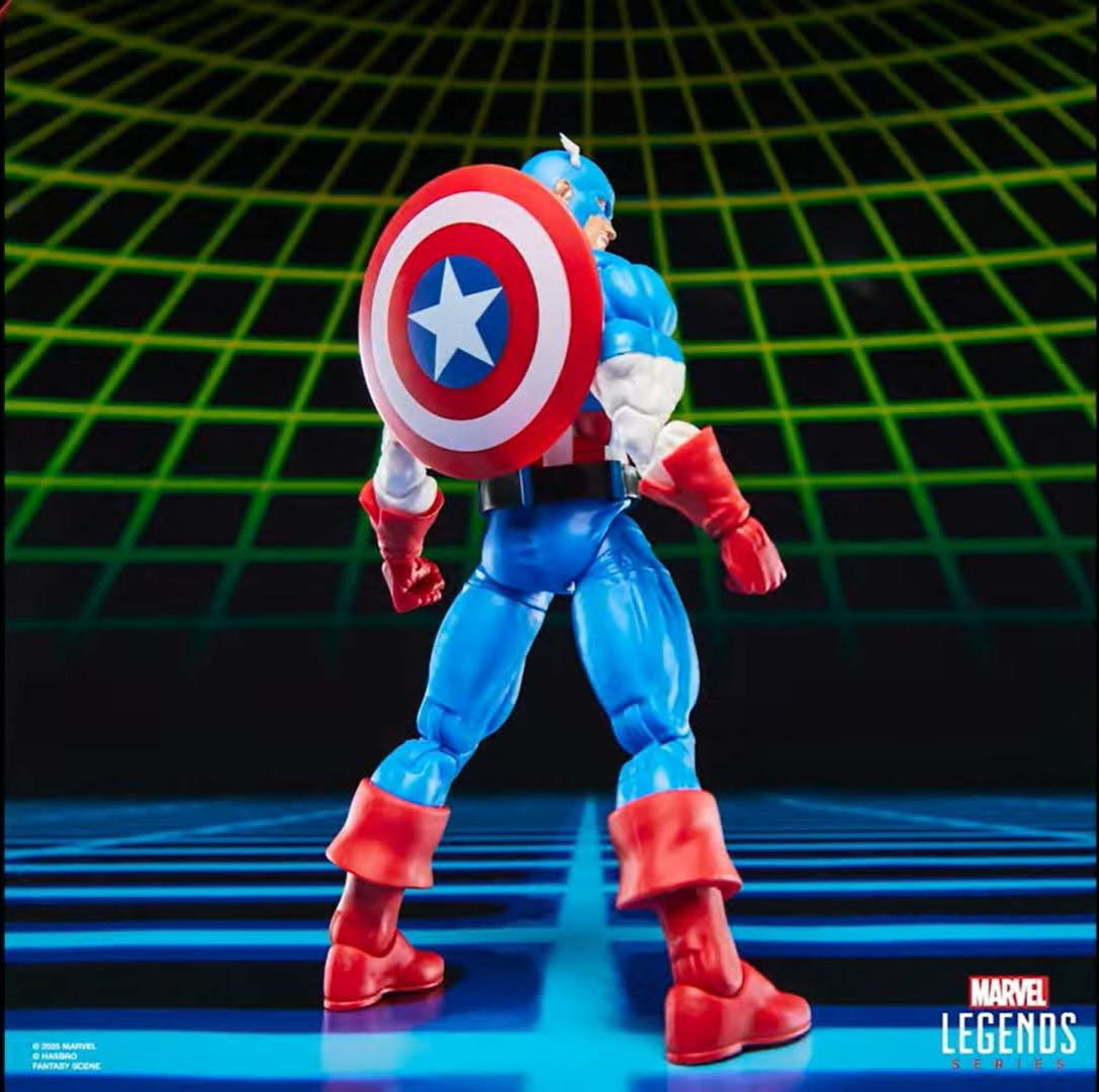 CAPITAN AMERICA VS VENOM GAMERVERSE MARVEL LEGENDS HASBRO