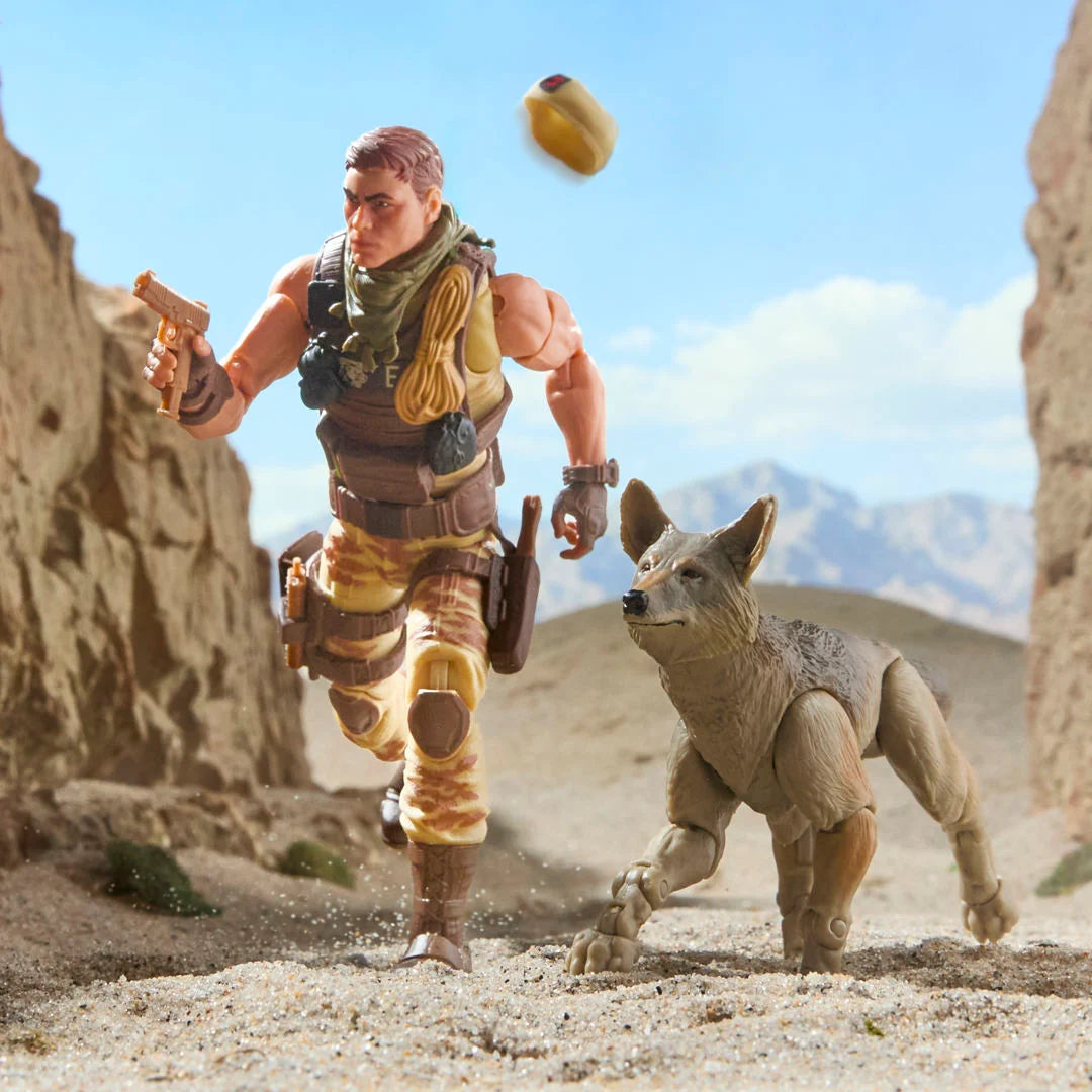 DUSTY Y COYOTE SANDSTORM G I.JOE CLASSIFIED SERIES HASBRO