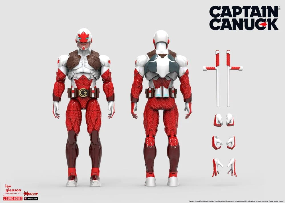 CAPTAIN CANUCK ICONIC HEROES SERIES LOOSECOLLECTOR 1/12