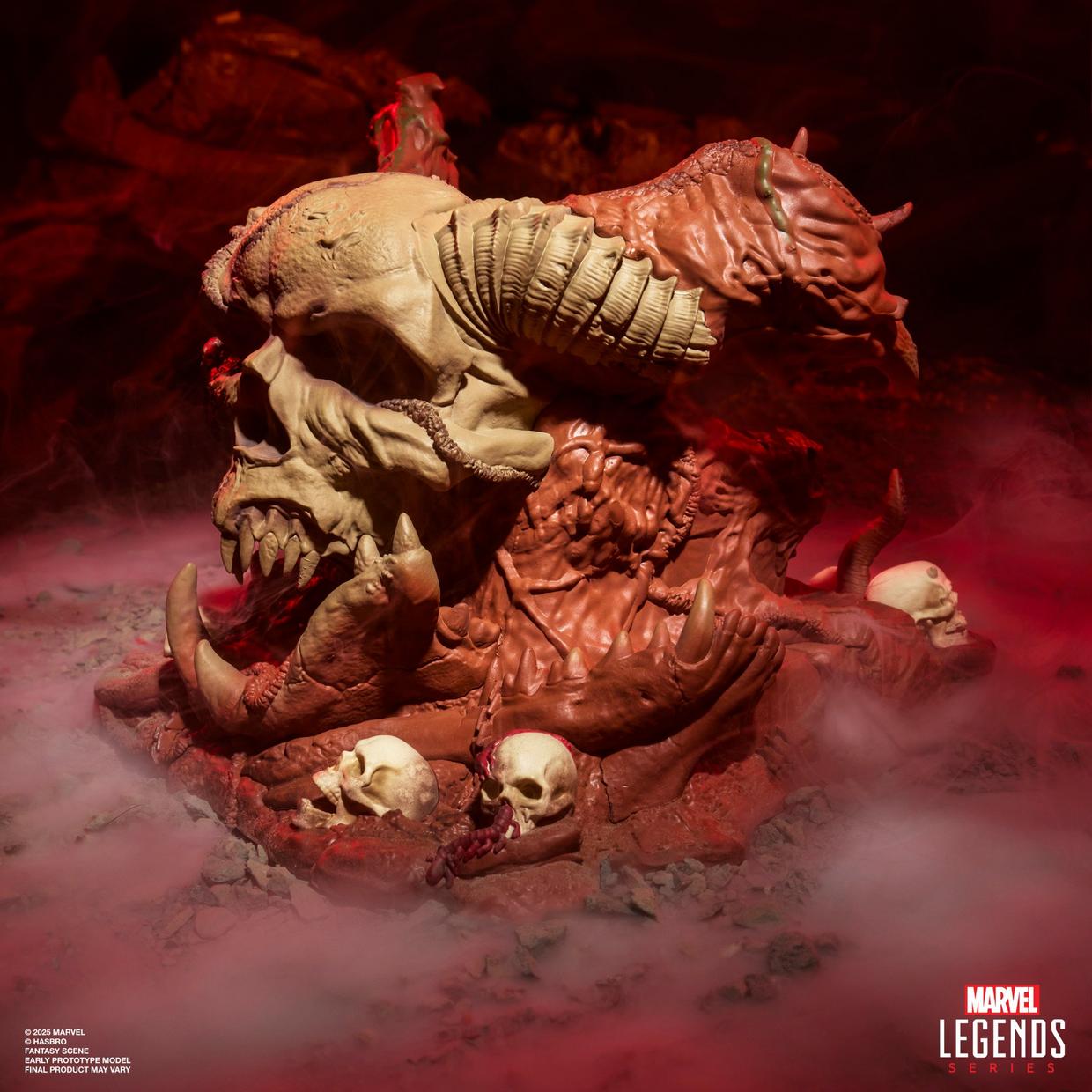 MEPHISTO CON TRONO INFERNAL MARVEL LEGENDS EXCLUSIVO HASLAB HASBRO