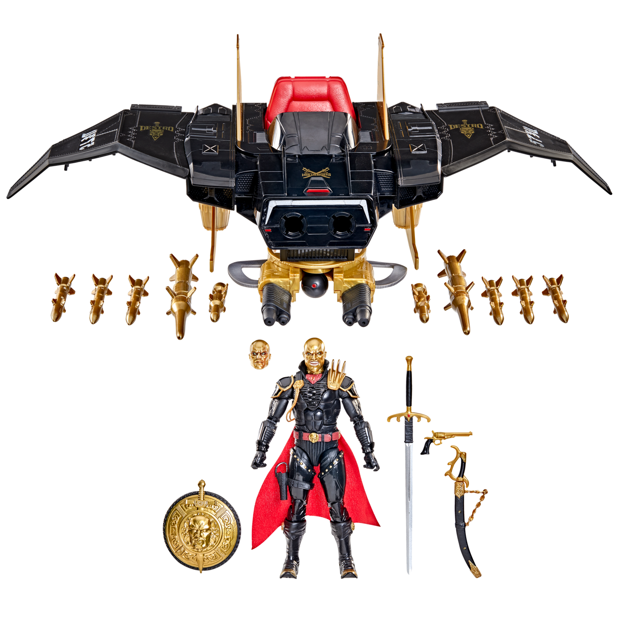 DESTRO Y IRON GRENADIER DESPOILER G.I.JOE CLASSIFIED HASBRO