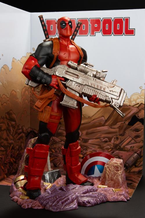 DEADPOOL POSED FIGURE MARVEL MCFARLANE 1/6