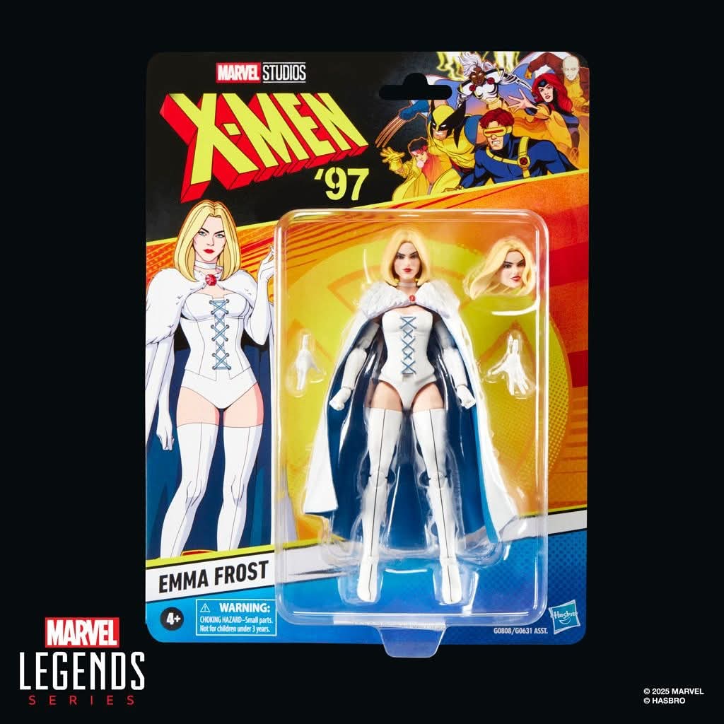 EMMA FROST XMEN 97 MARVEL LEGENDS HASBRO