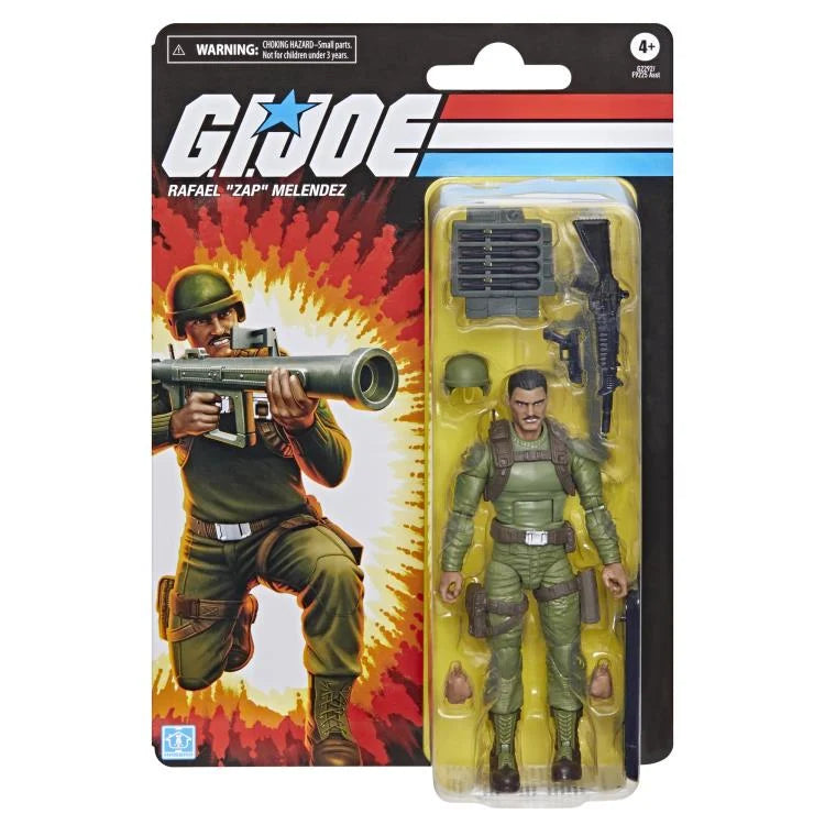RAFAEL ZAP MELENDEZ G.I.JOE CLASSIFIED RETRO CARD HASBRO