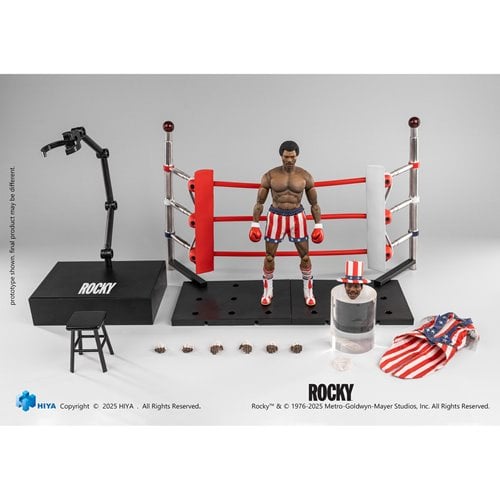 APOLLO CREED ROCKY I HIYA TOYS EXQUISITE SUPER SERIES