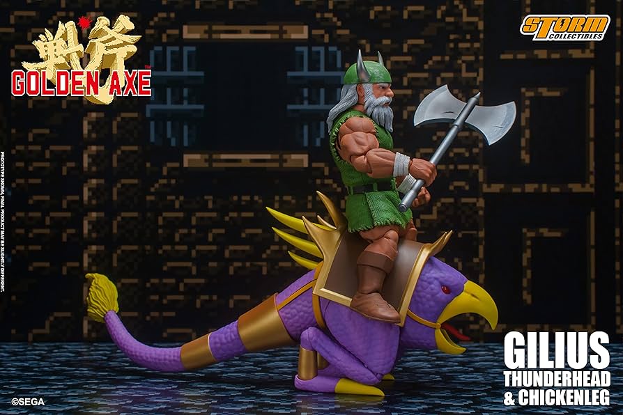 TYRIS FLARE Y GILIUS SET GOLDEN AXE STORM COLLECTIBLES