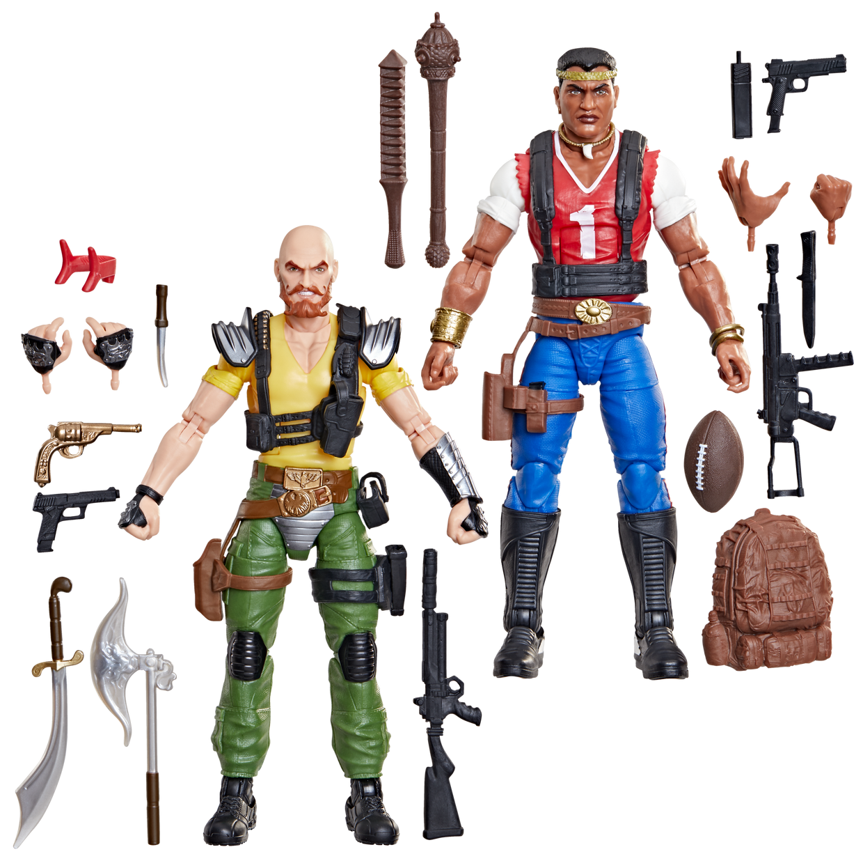 DAVID RED DOG TAPUTAPU Y VARUJAN TAURUS AYVAZYAN 2PACK G.I.JOE CLASSIFIED HASBRO