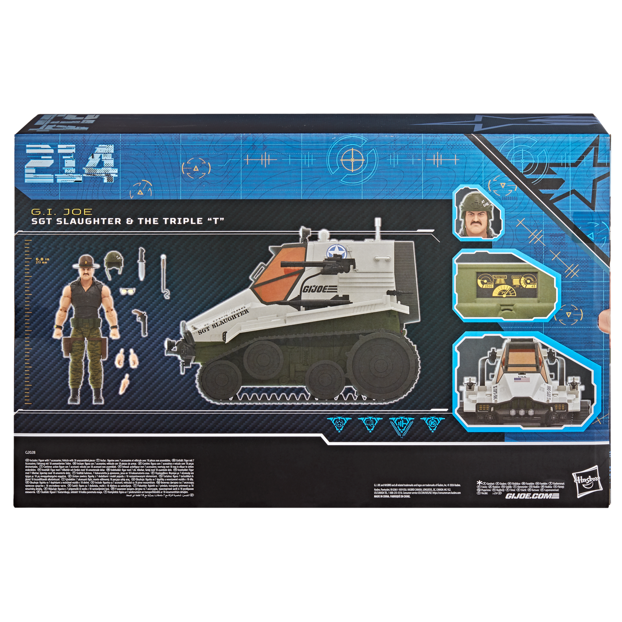 SGT SLAUGHTER Y THE TRIPLE T G.I.JOE CLASSIFIED SERIES HASBRO PULSE