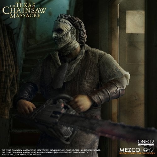 LEATHERFACE THE TEXAS CHAINSAW MASSACRE (2003) MEZCO ONE:12