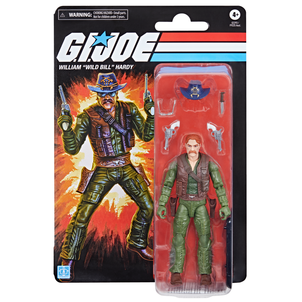 WILLIAM WILD BILL HARDY RETROCARD G.I.JOE CLASSIFIED HASBRO