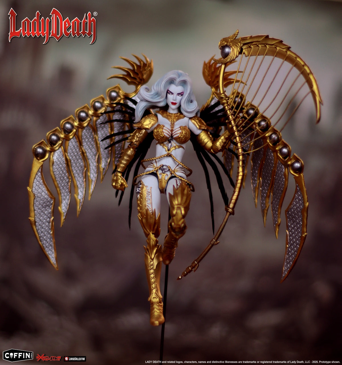 GOLD LADY SATANUS LEGACY SERIES EXECUTIVE REPLICAS