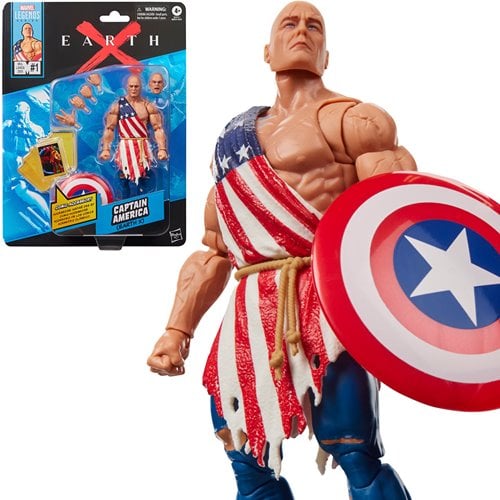 CAPITAN AMERICA TIERRA "X" MARVEL LEGENDS COMIC INSPIRED HASBRO