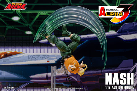 CHARLIE NASH STREET FIGHTER ALPHA STORM ARENA