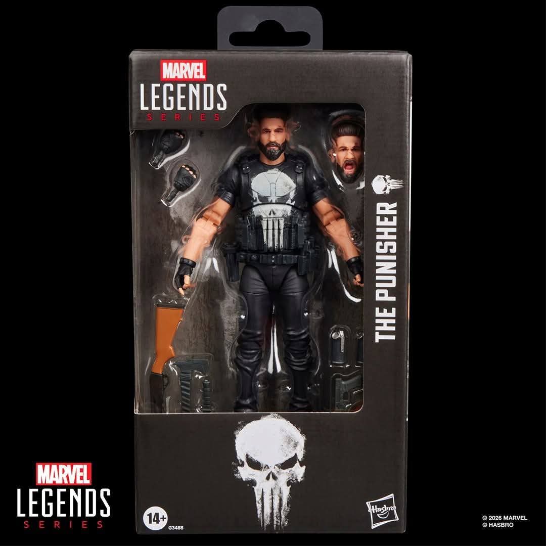 THE PUNISHER MARVEL LEGENDS HASBRO