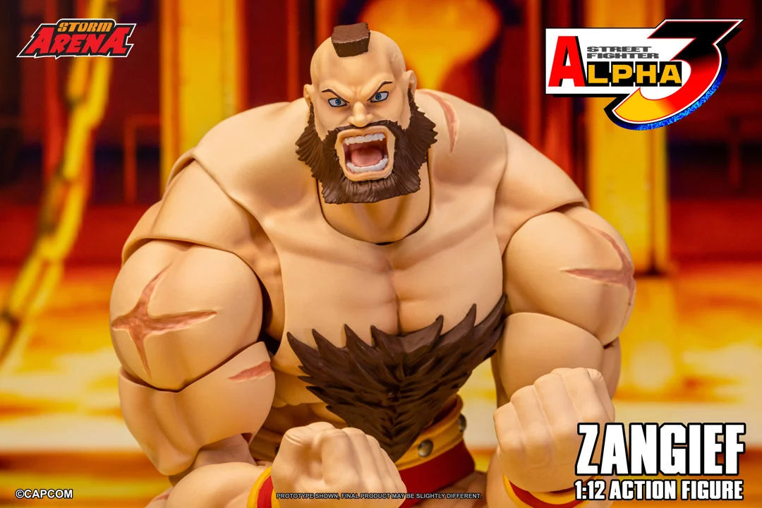 ZANGIEF STREET FIGHTER ALPHA STORM COLLECTIBLES ARENA