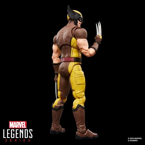 WOLVERINE BROWN SUIT (DEADPOOL Y WOLVERINE) MARVEL LEGENDS MCU HASBRO