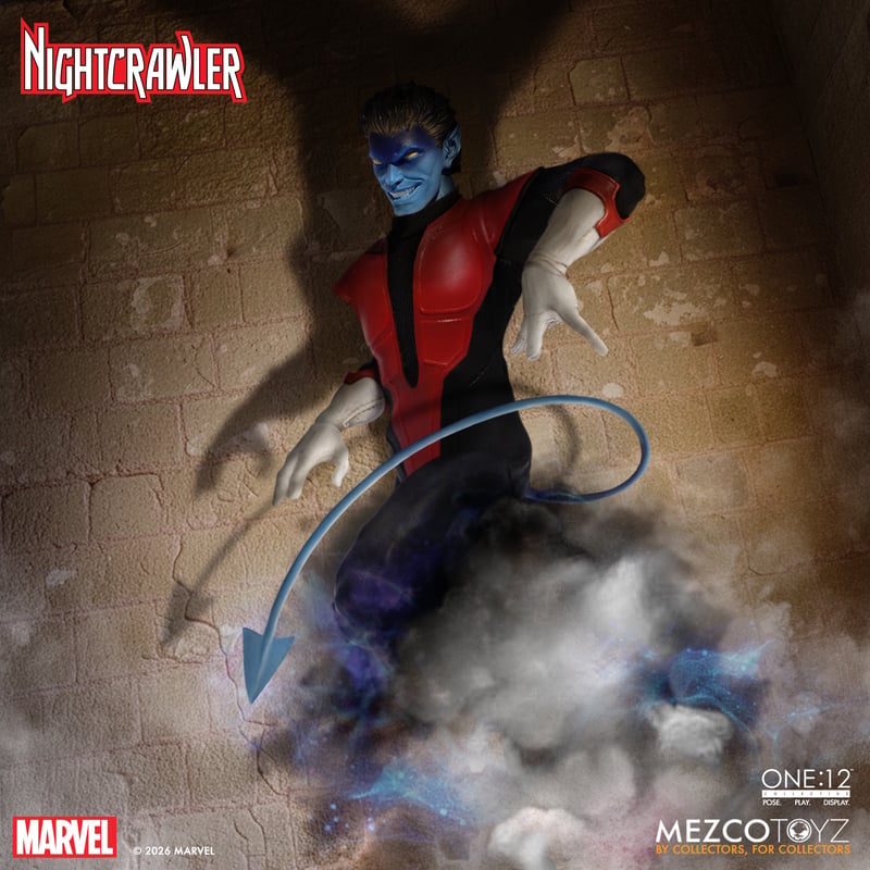 NIGHTCRAWLER XMEN MEZCO ONE:12