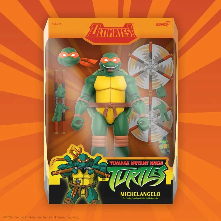 MICHELANGELO TMNT 2003 ANIMATED SERIES SUPER7