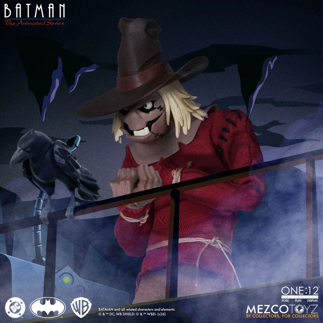 SCARECROW BATMAN THE ANIMATED SERIES MEZCO ONE:12