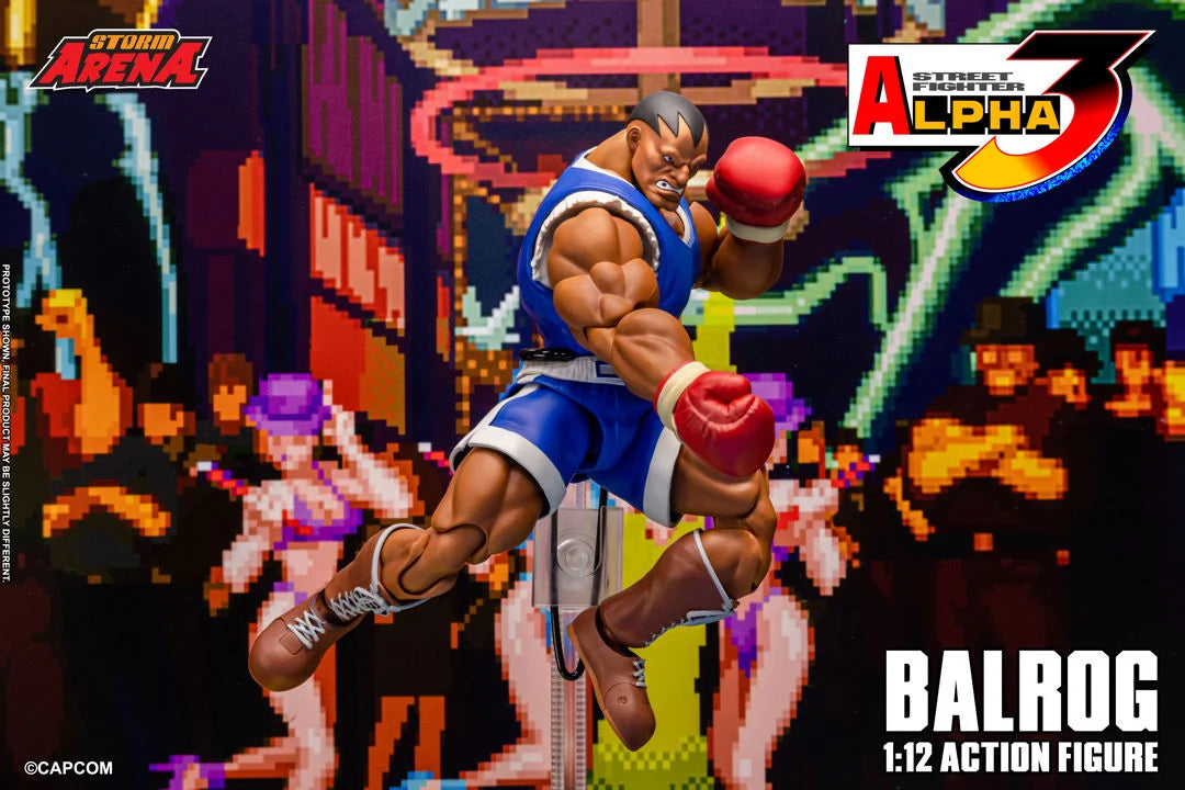 BALROG STREET FIGHTER ALPHA 3 STORM ARENA