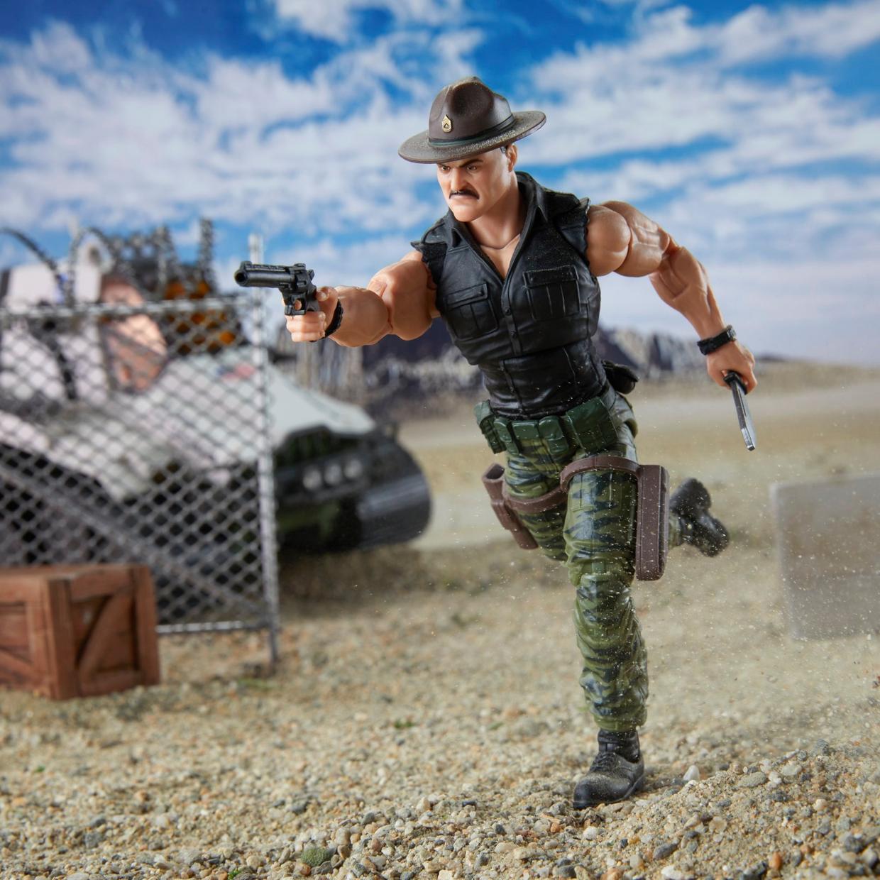 SGT SLAUGHTER Y THE TRIPLE T G.I.JOE CLASSIFIED SERIES HASBRO PULSE
