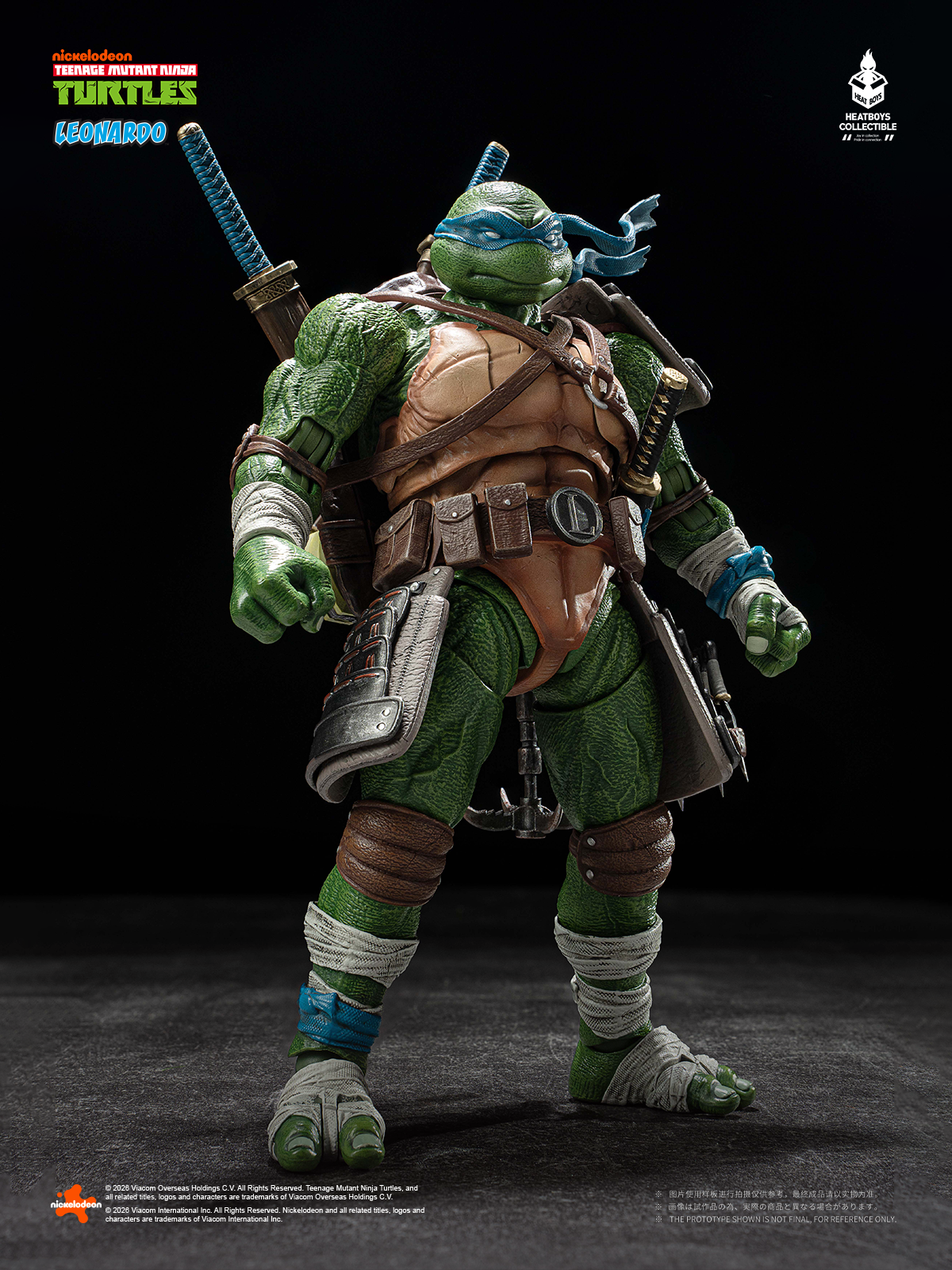 LEONARDO TMNT HEATBOYS DELUXE VERSION